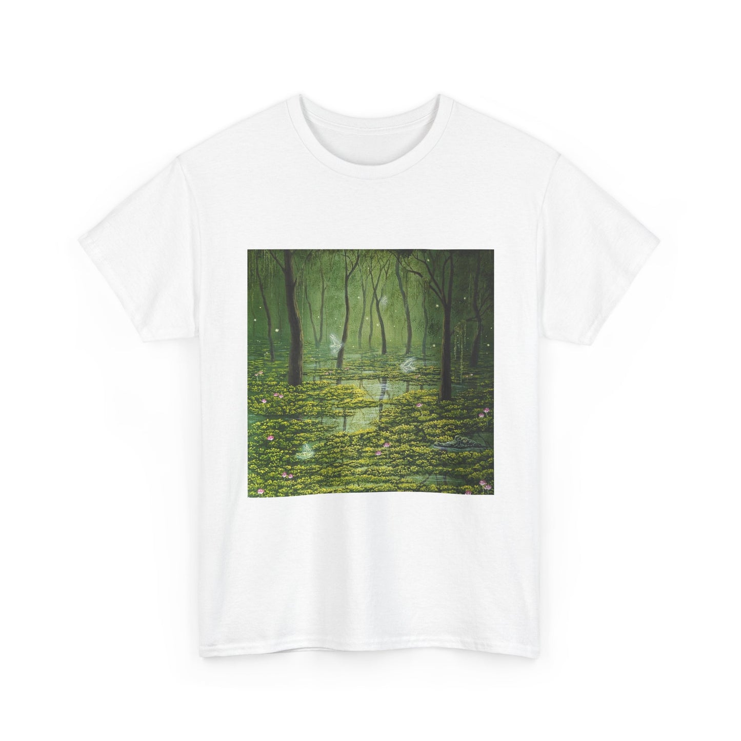 "Fairies in the Swamp" Unisex Cotton Tee