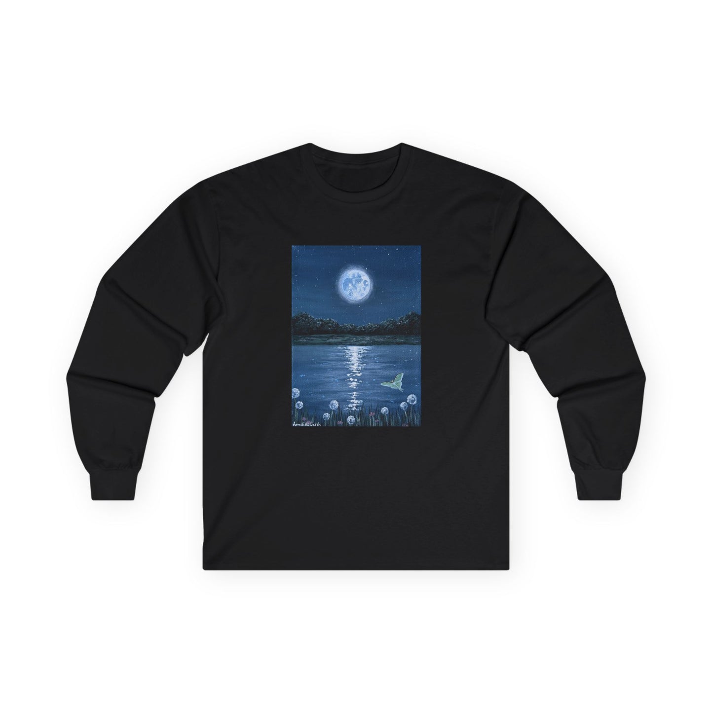 "Glimmering" Unisex 100% Cotton Long Sleeve Tees S-5XL