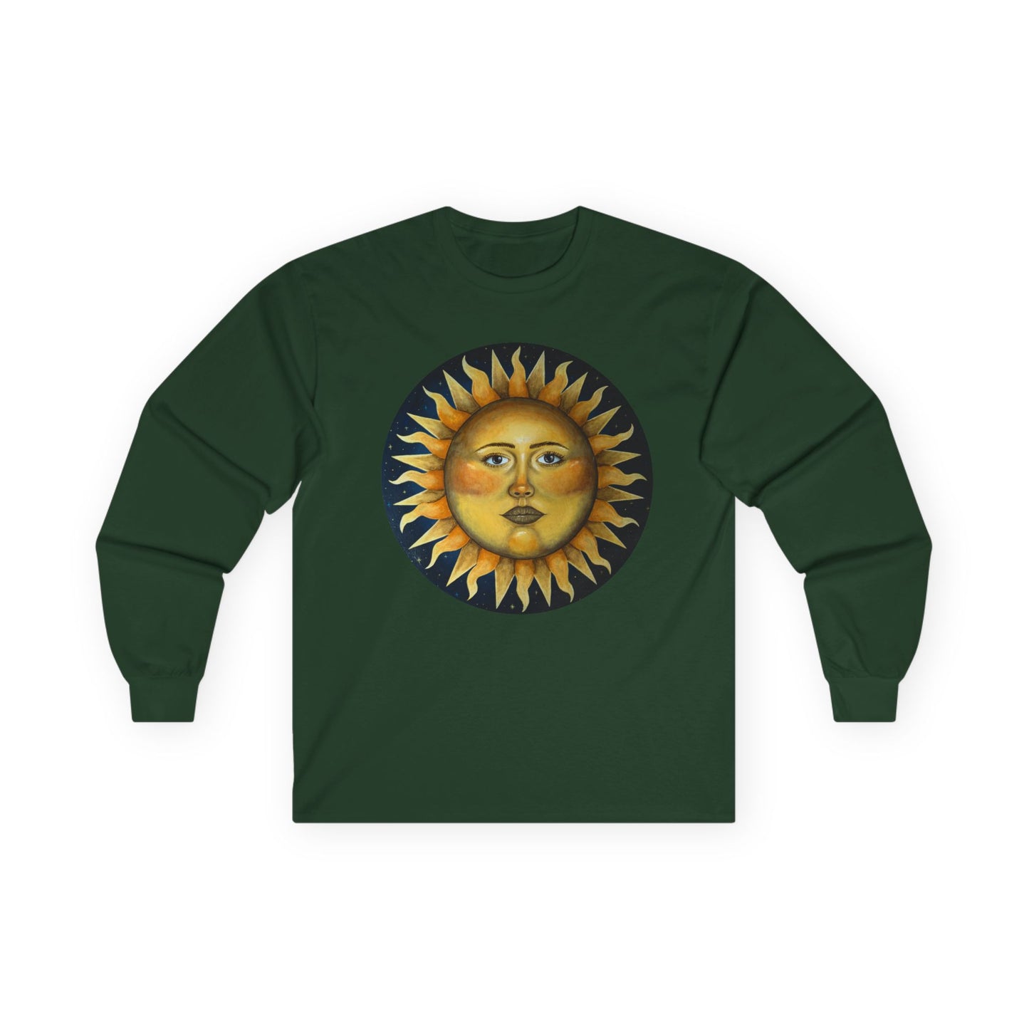 "The Sun" Unisex 100% Cotton Long Sleeve Tees S-5XL
