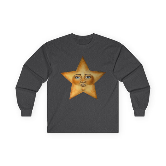 "The Star" Unisex 100% Cotton Long Sleeve Tees S-5XL
