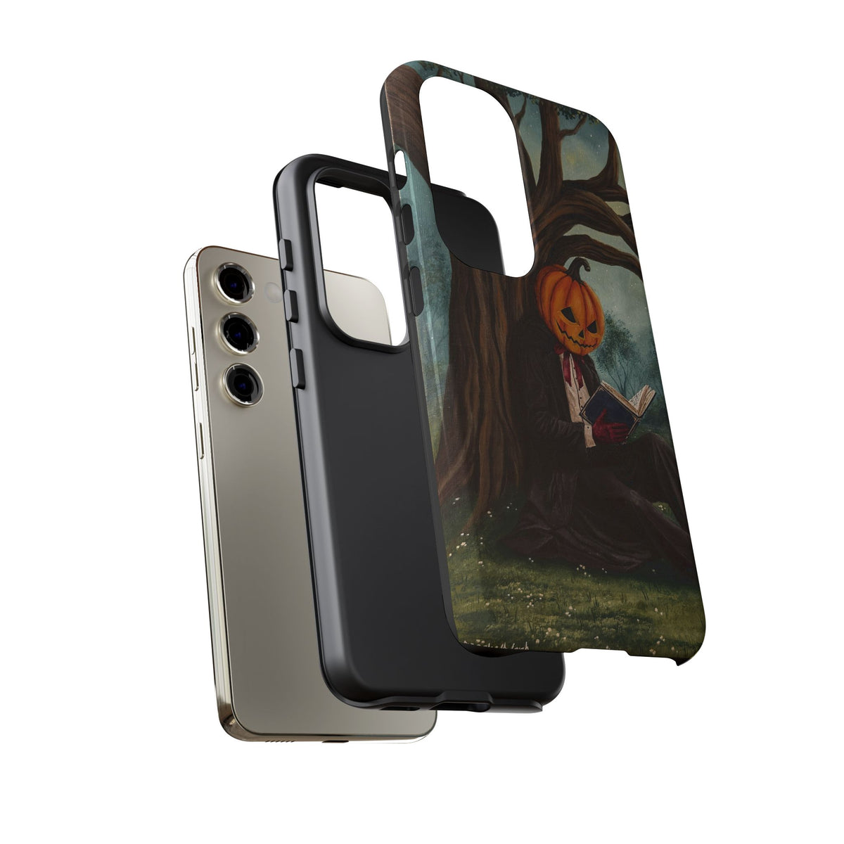 "Headless Horseman" Tough Phone Cases For All Samsung Galaxy and Google Pixels