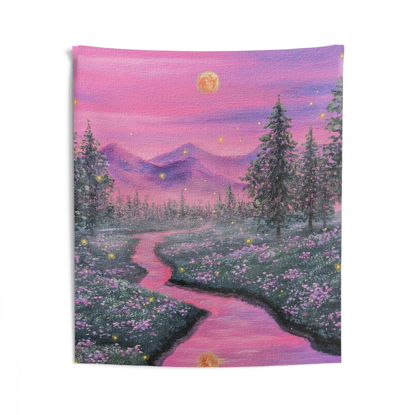 Pink Skies Wall Tapestry