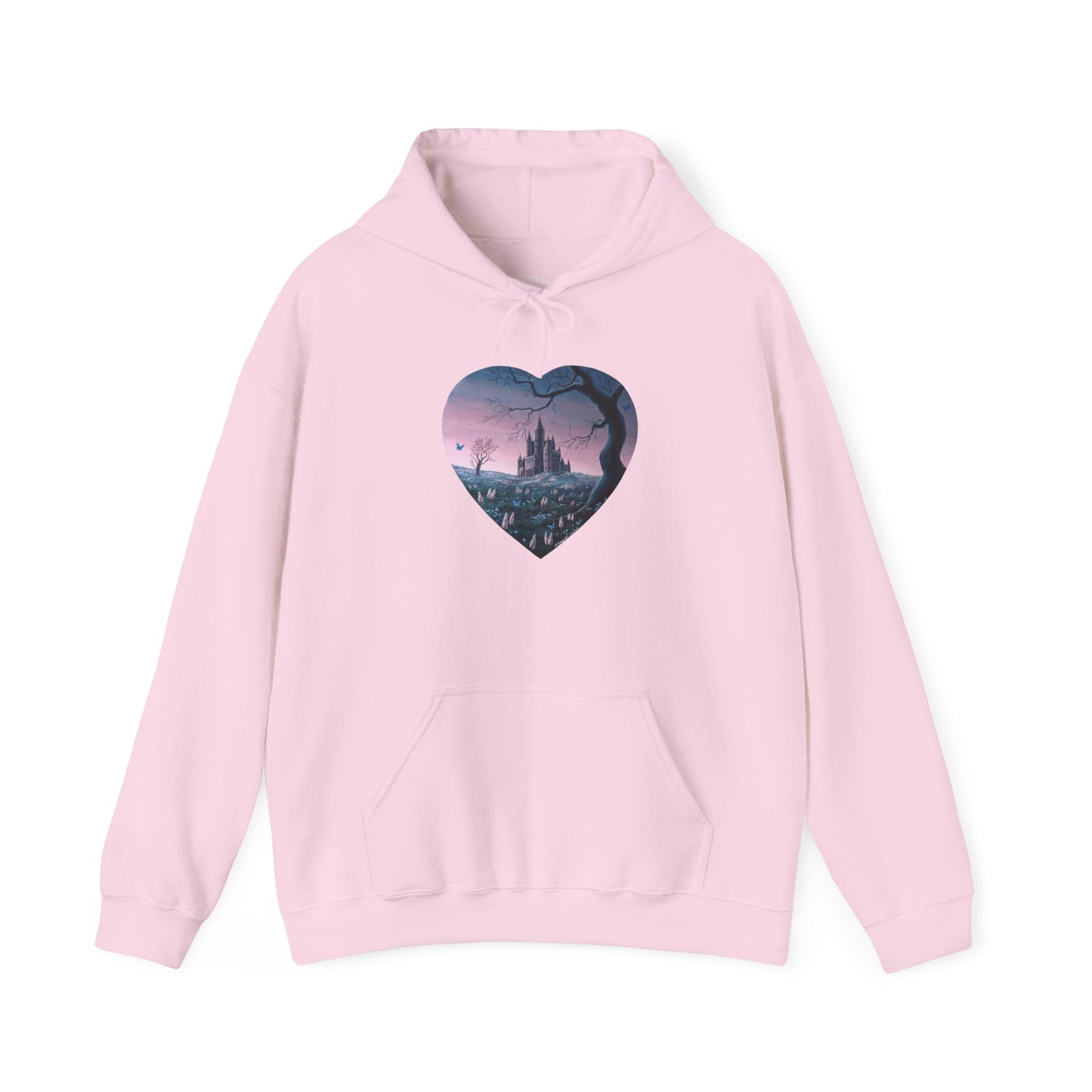 "The Rosewood Castle" Unisex Pullover Hoodie S-5XL