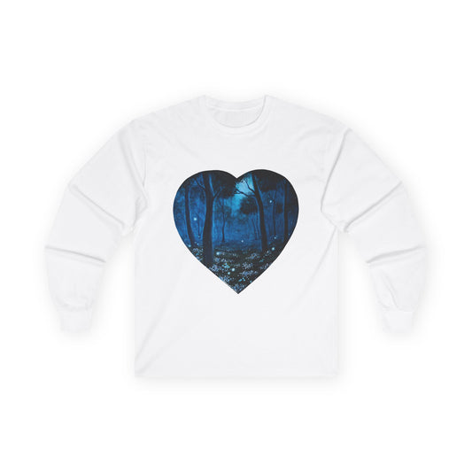 "Forest of Spirits" Unisex 100% Cotton Long Sleeve Tees S-5XL