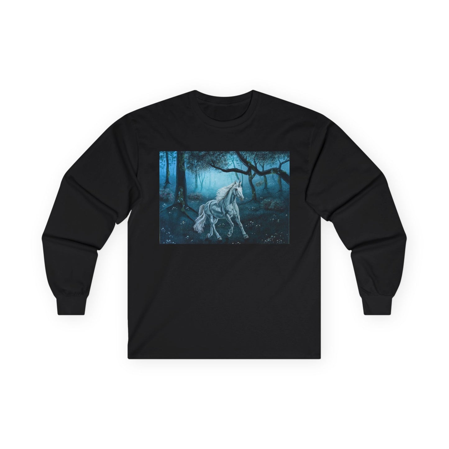 "Wandering" Unisex 100% Cotton Long Sleeve Tees S-5XL
