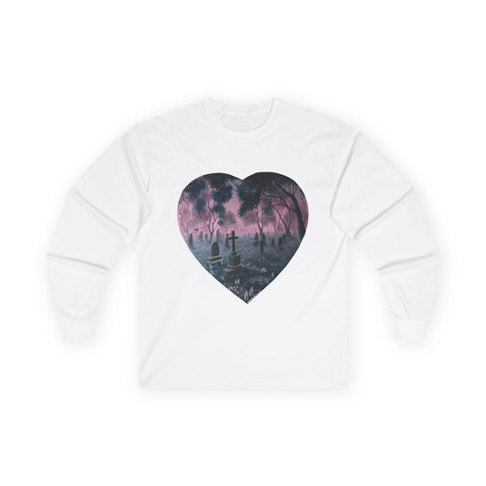 "Rosewood Cemetery" Cotton Long Sleeve Tees S-5XL