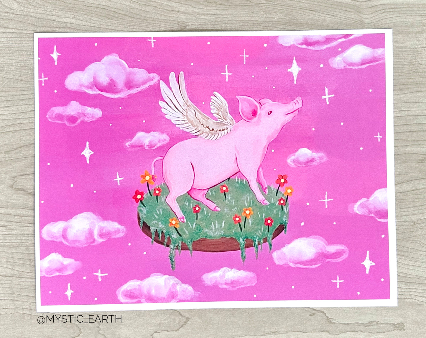 Flying Piggie Prints