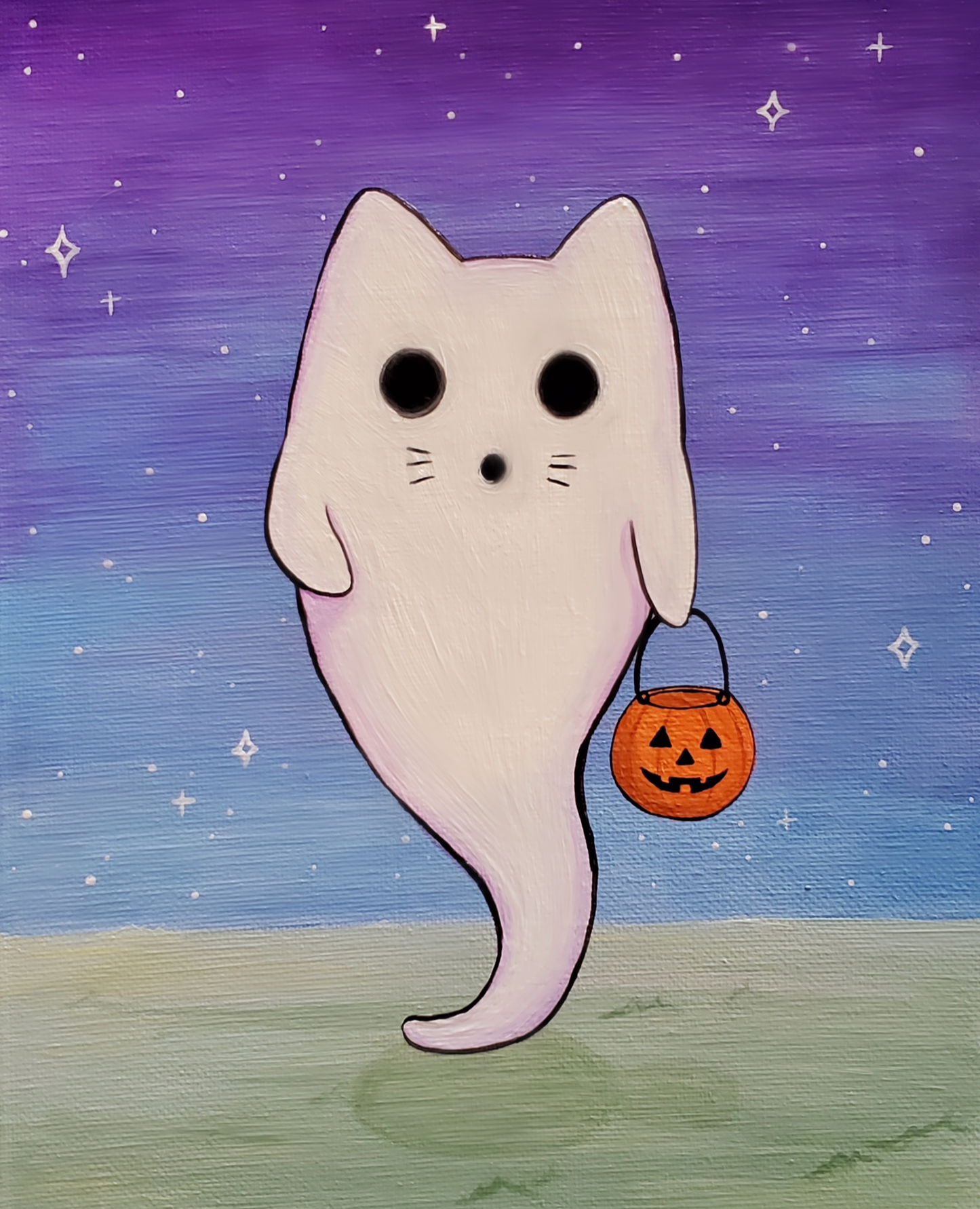 Franklin the Ghost Kitty Prints