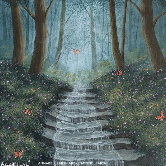 The Monarch Stream 5"x5" Prints