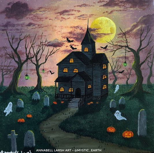 Halloween Haunting 5"x5" Prints