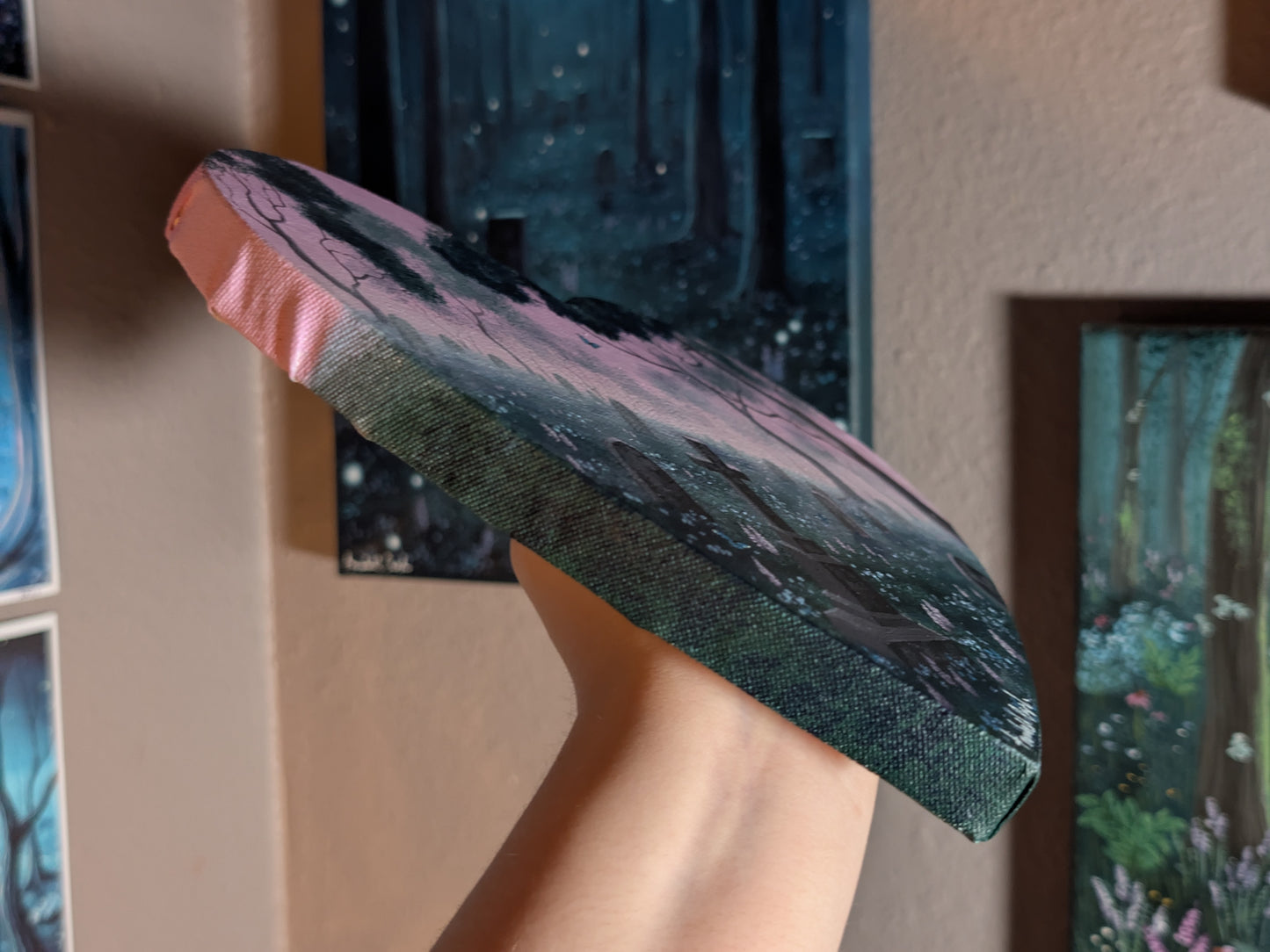 The Rosewoods 8" Painting