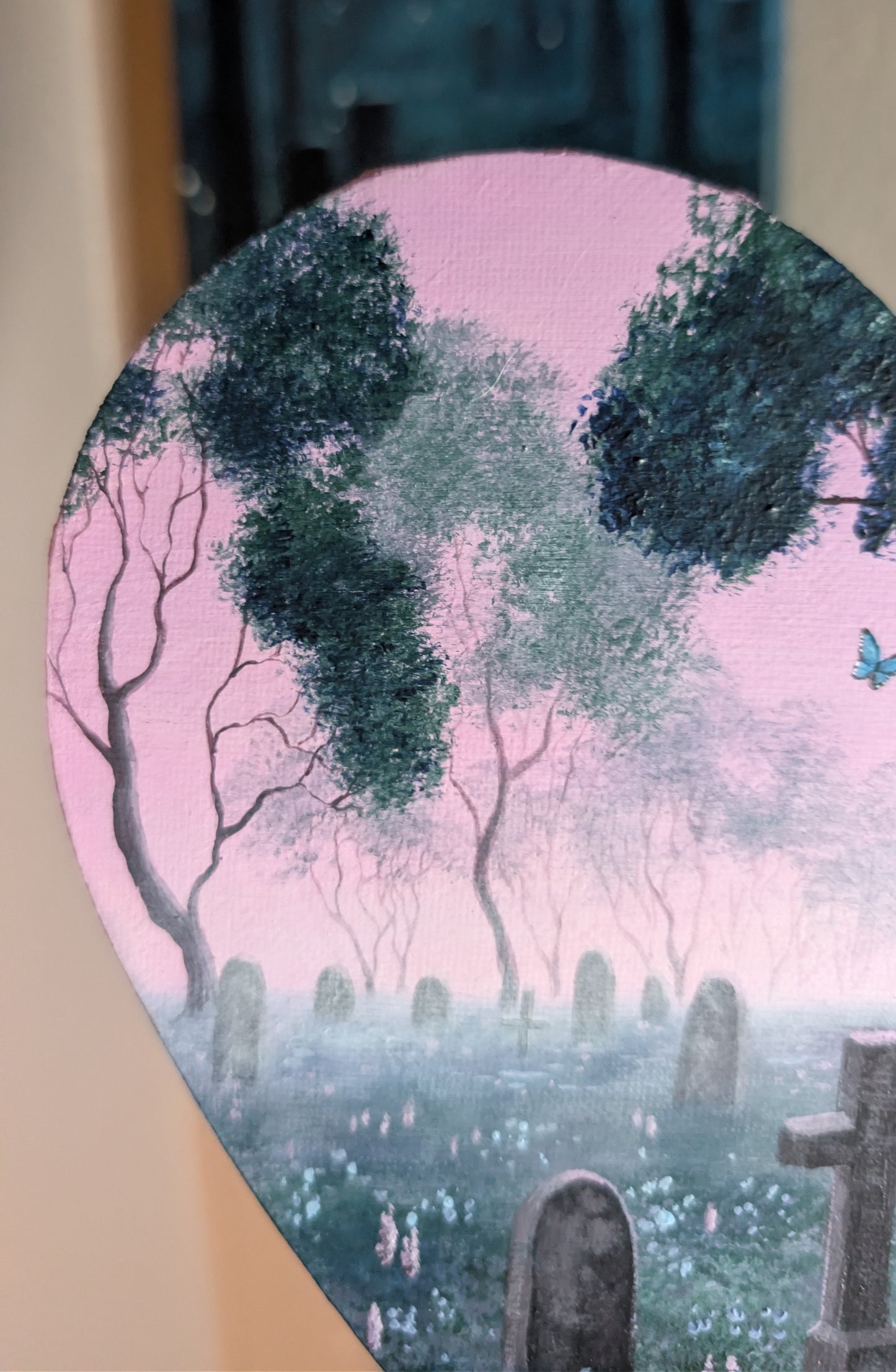 The Rosewoods 8" Painting