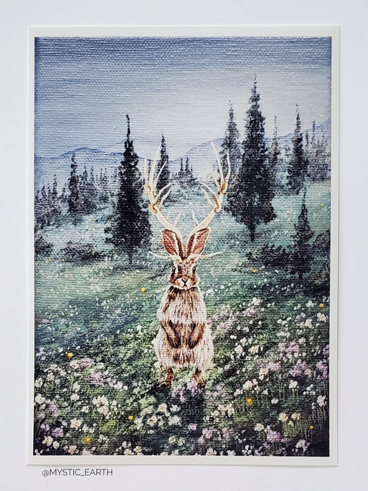 Jackalope 5" x 7" Prints