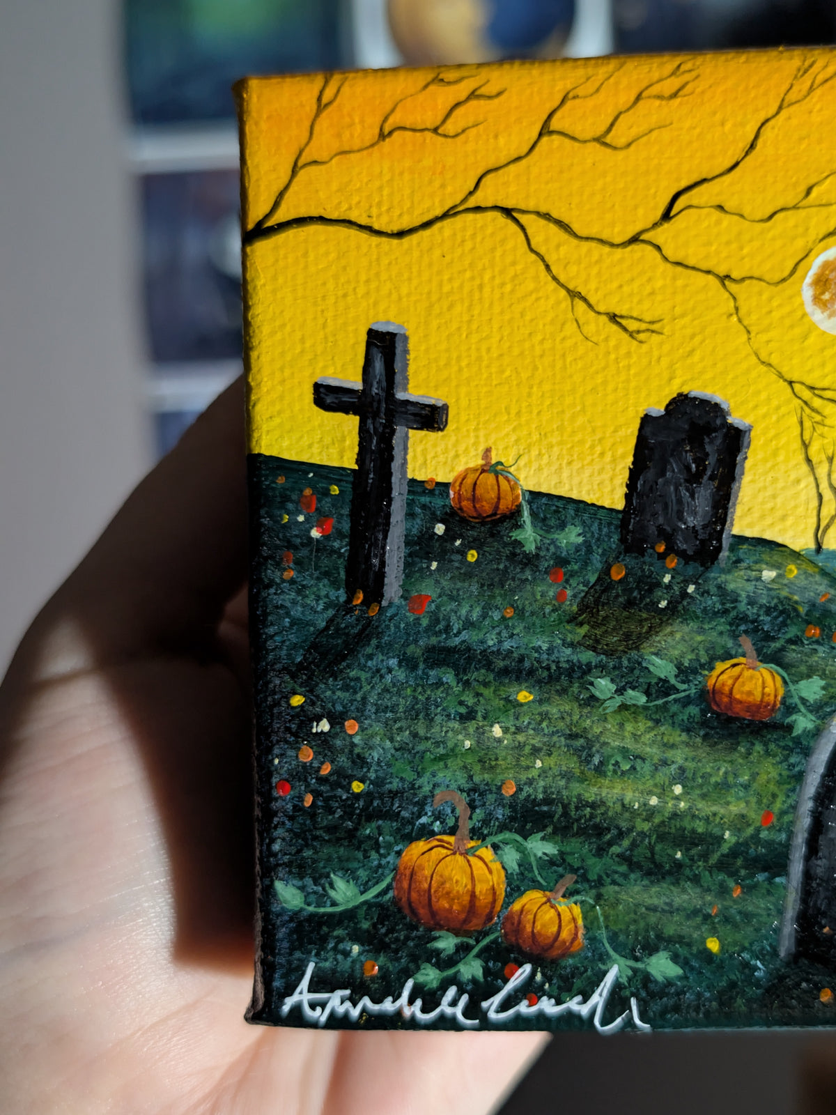 Gourdhill Cemetery 4" Painting 62/50