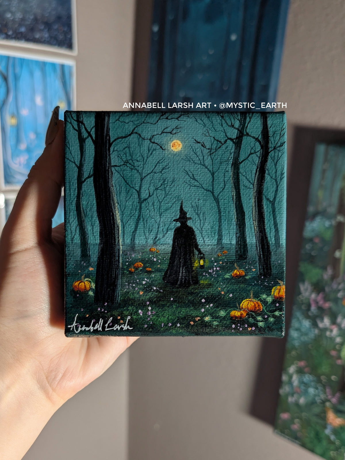The Witches Journey 4" Painting 49/50