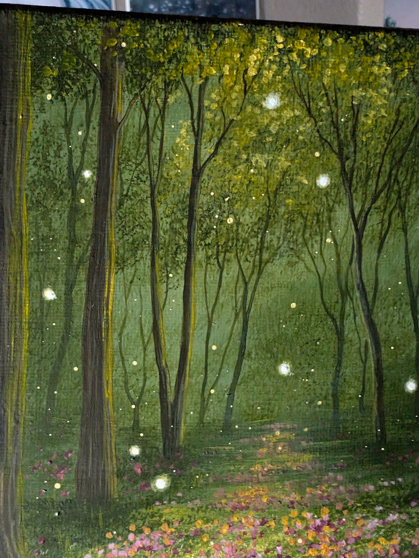 Lost in Time 8"x8" Painting