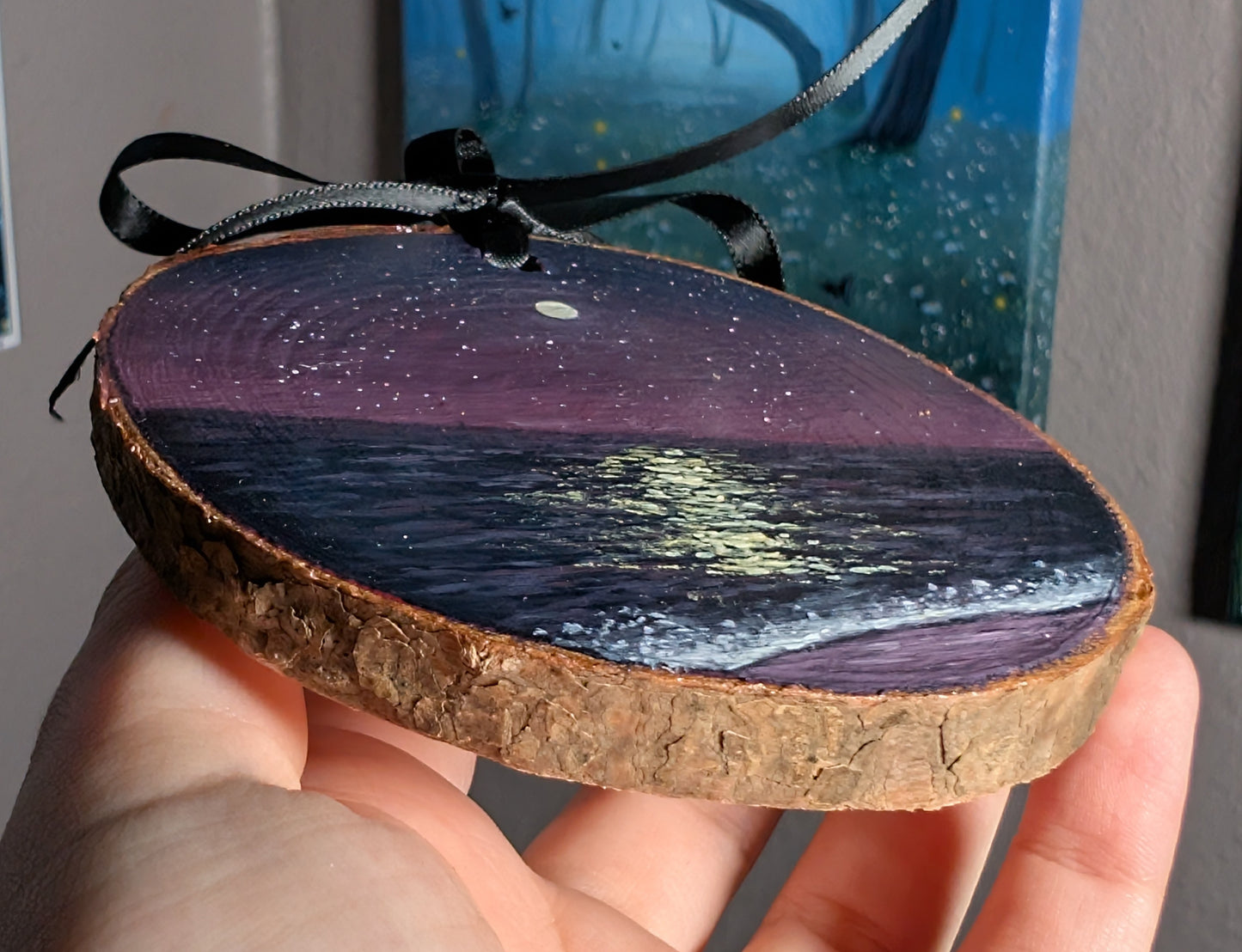 Ocean Glow Mini Portal Painting