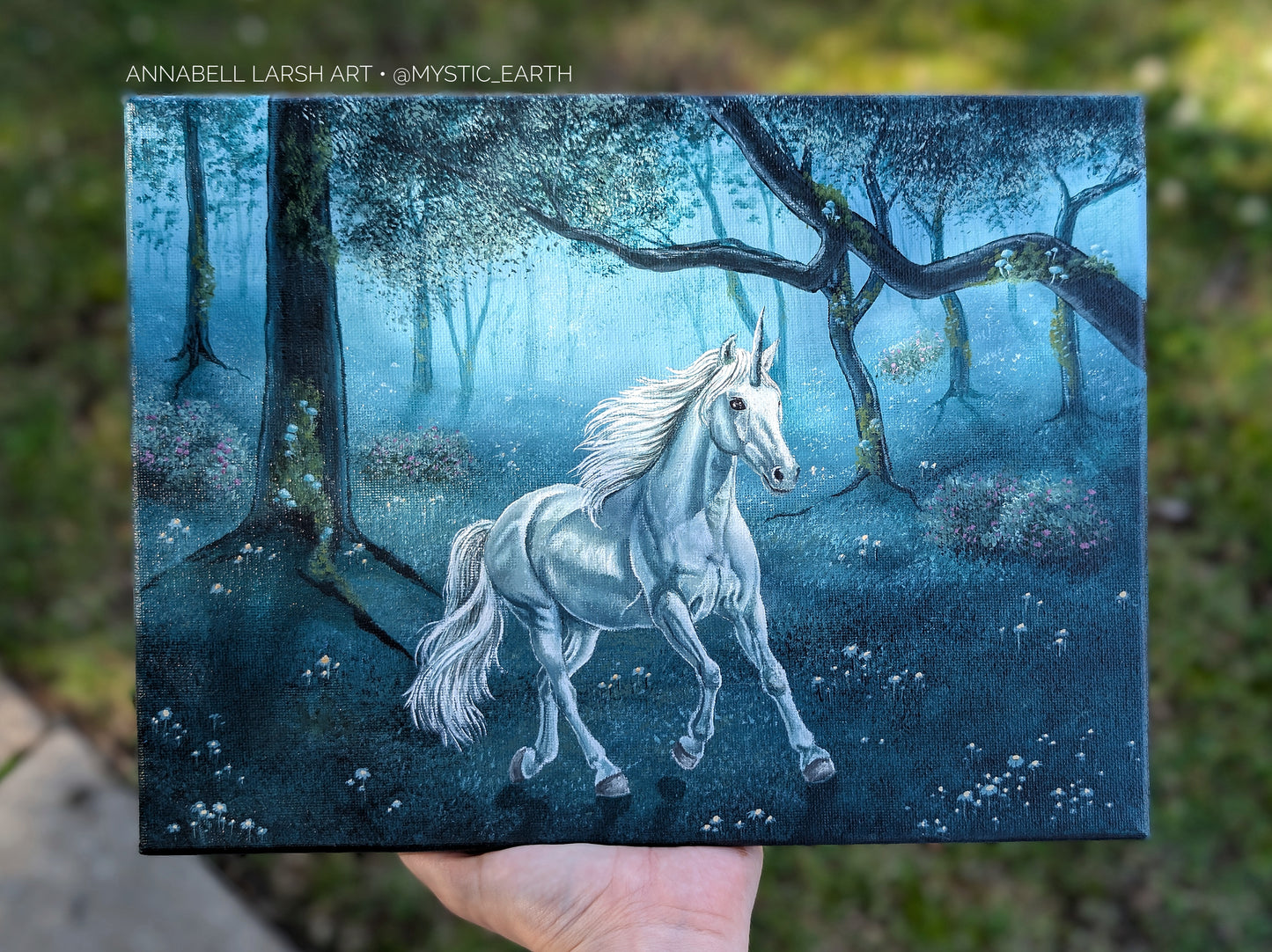 Wandering Painting 9"x12"