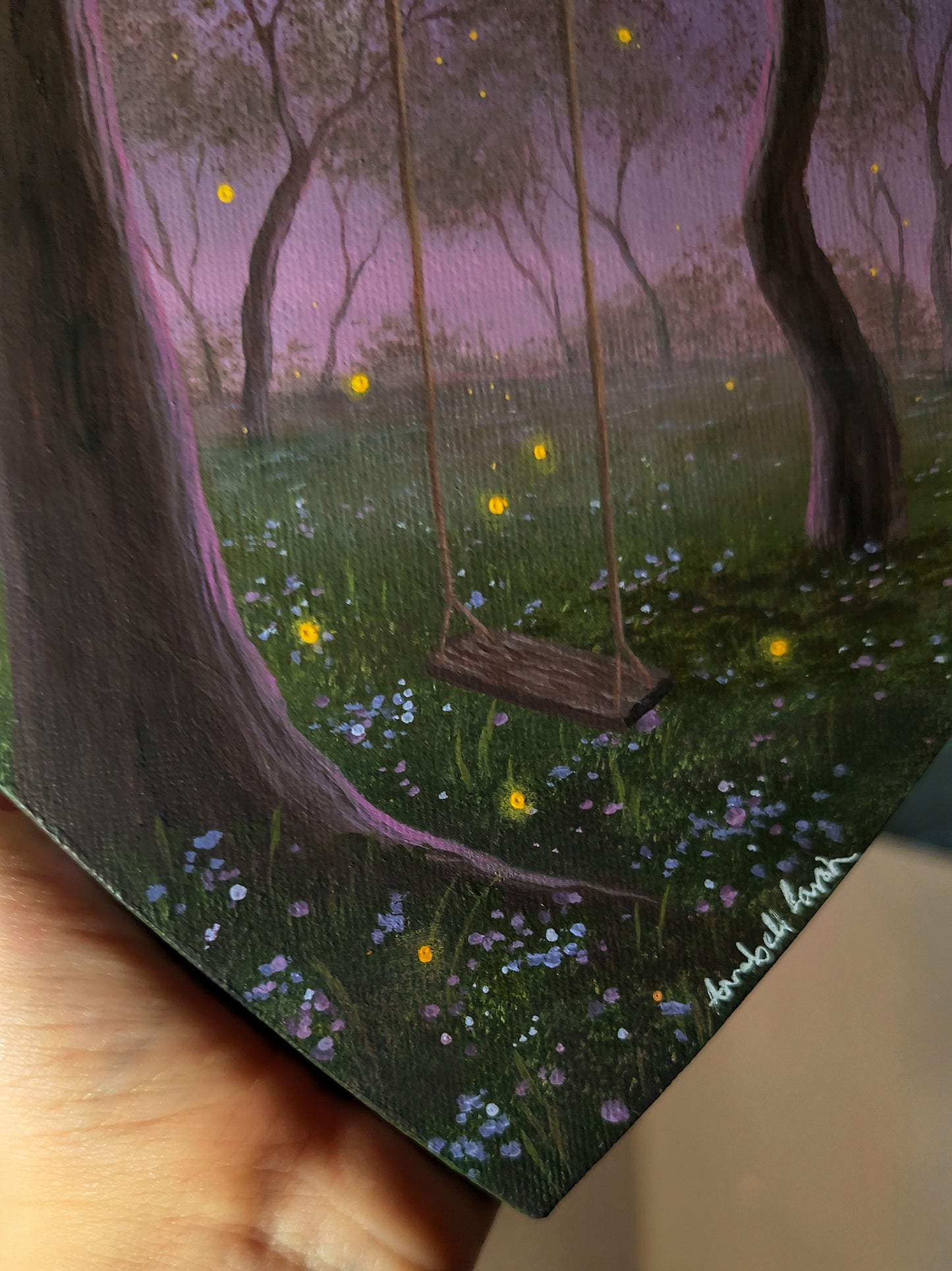 Summer Sunsets 8" Painting
