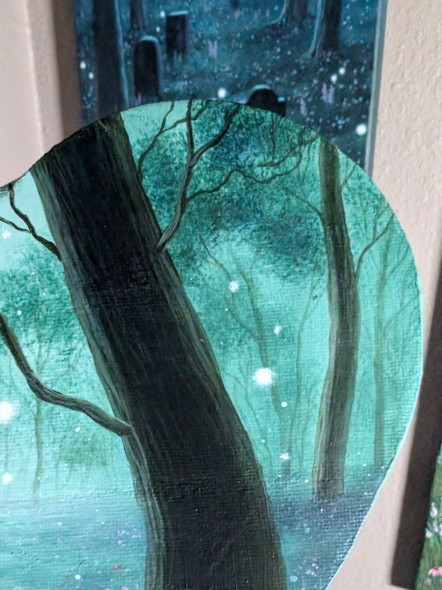 Illumination 8" Painting