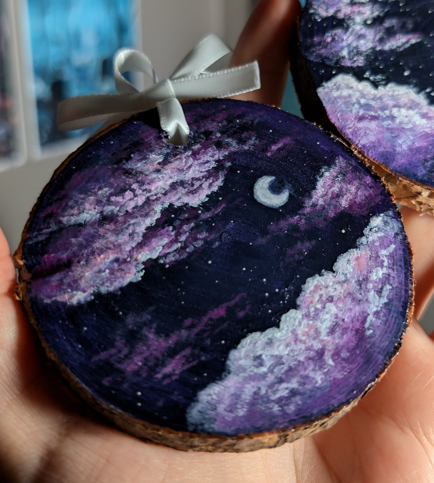 Purple Skies Mini Portal Paintings (sold separately)