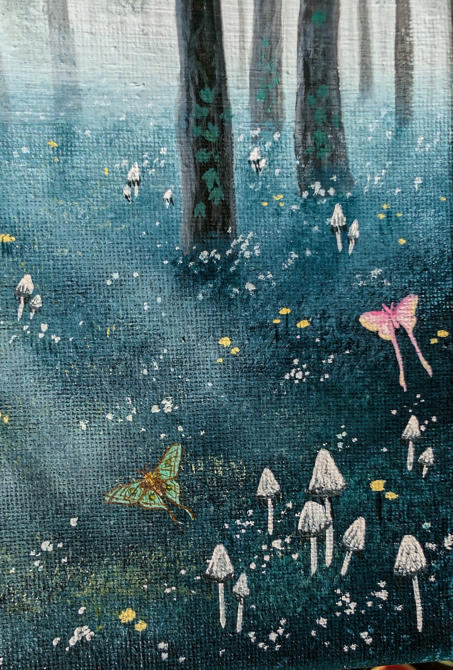 "Metamorphosis" 8"x10" Painting