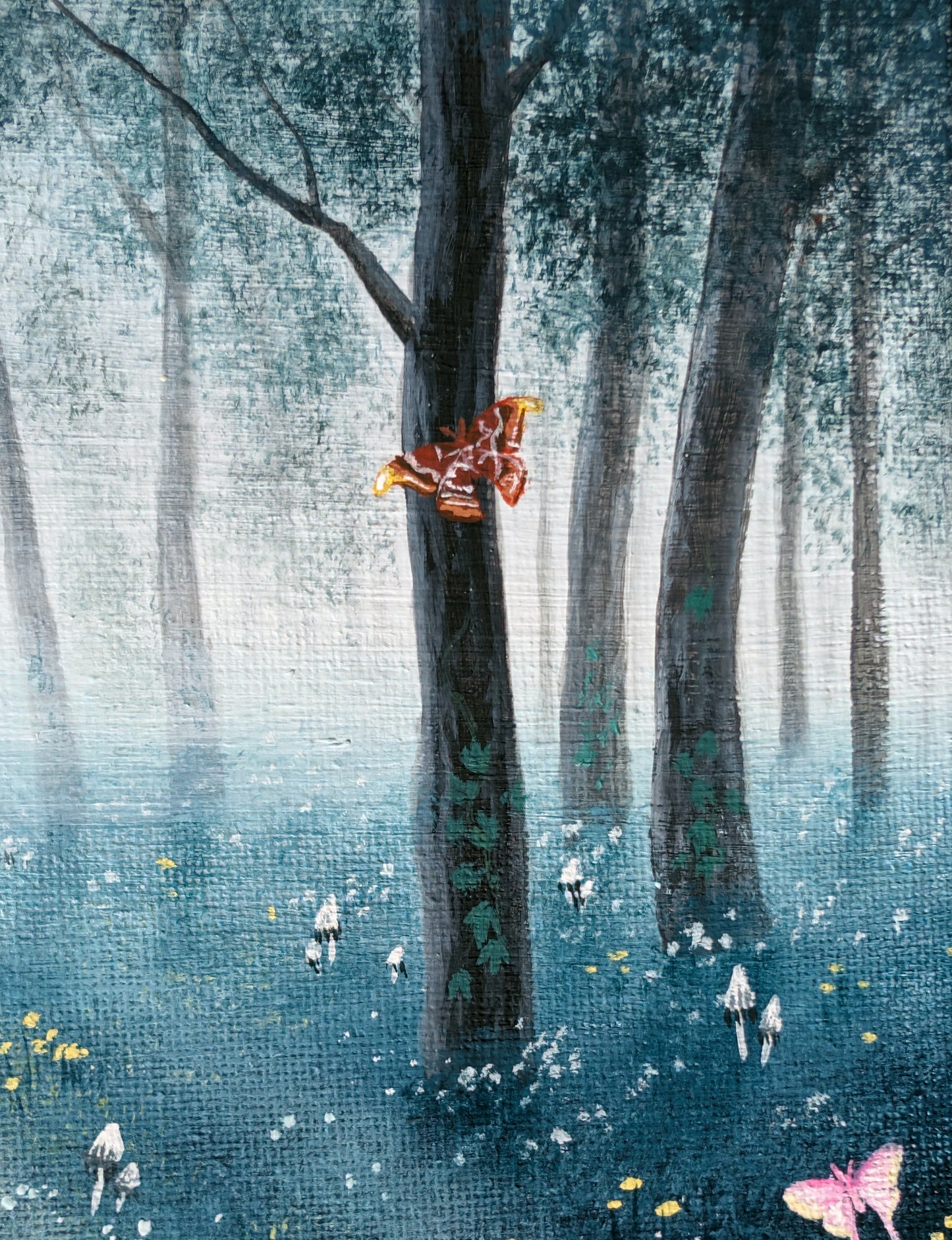 "Metamorphosis" 8"x10" Painting