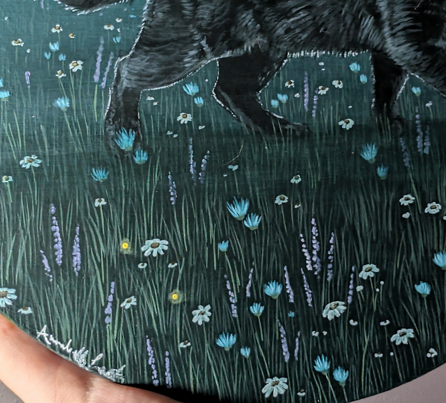 Artemis 12" Painting