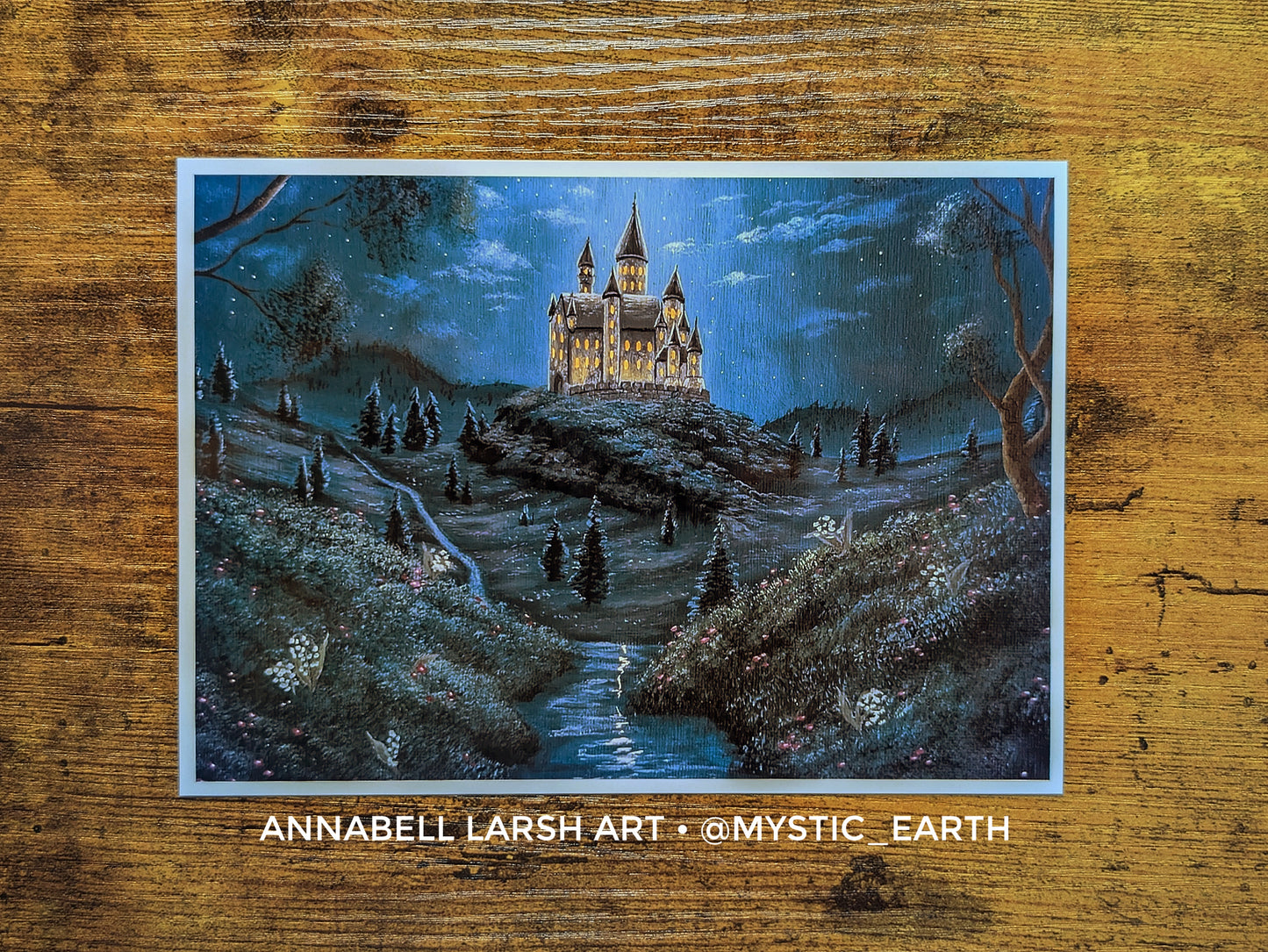 The Moonlit Castle Prints