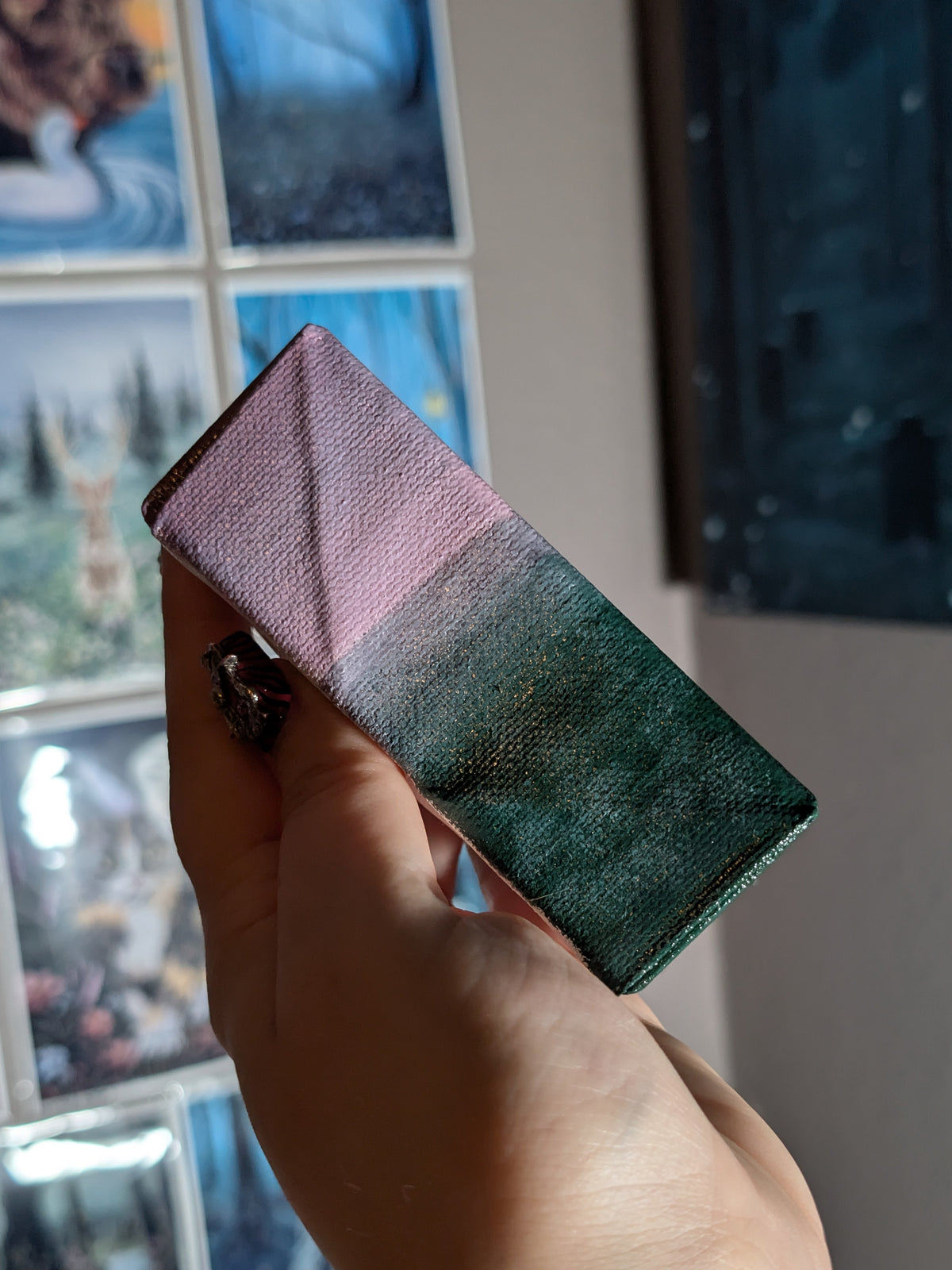 Pastel Cemetery 4" Painting 33/50