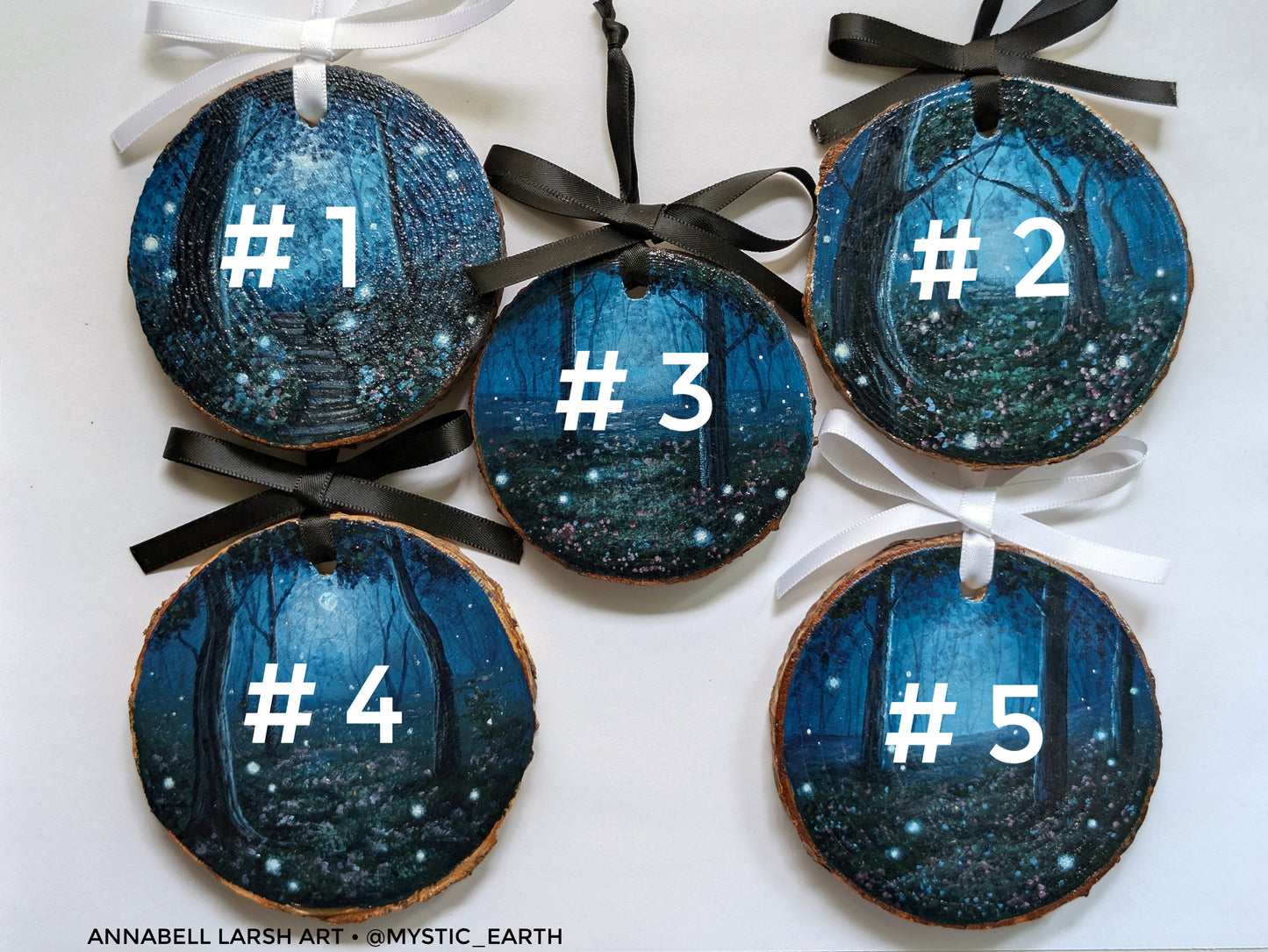 Enchanted Forest Mini Paintings (Sold Separately)