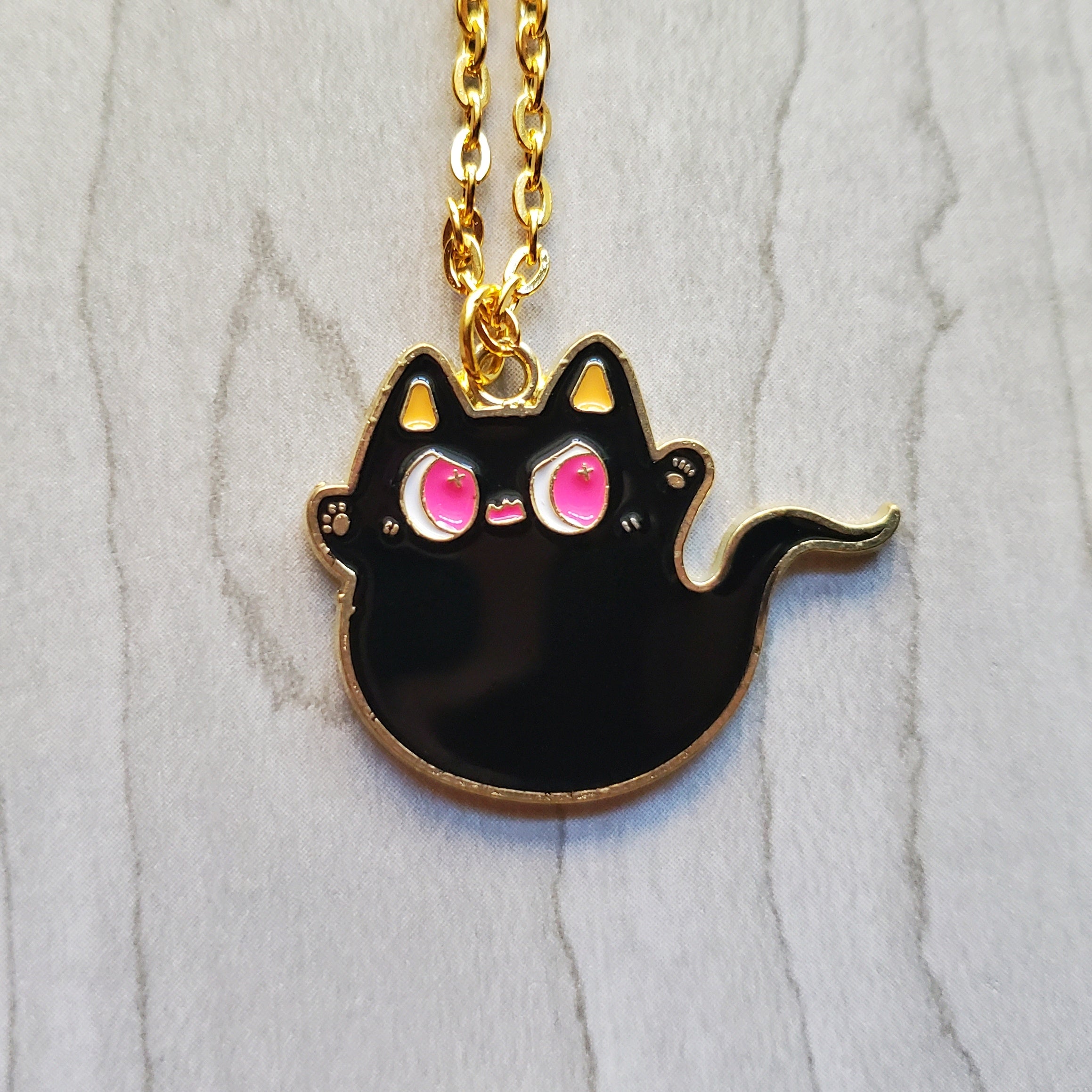 Kitty necklace on sale