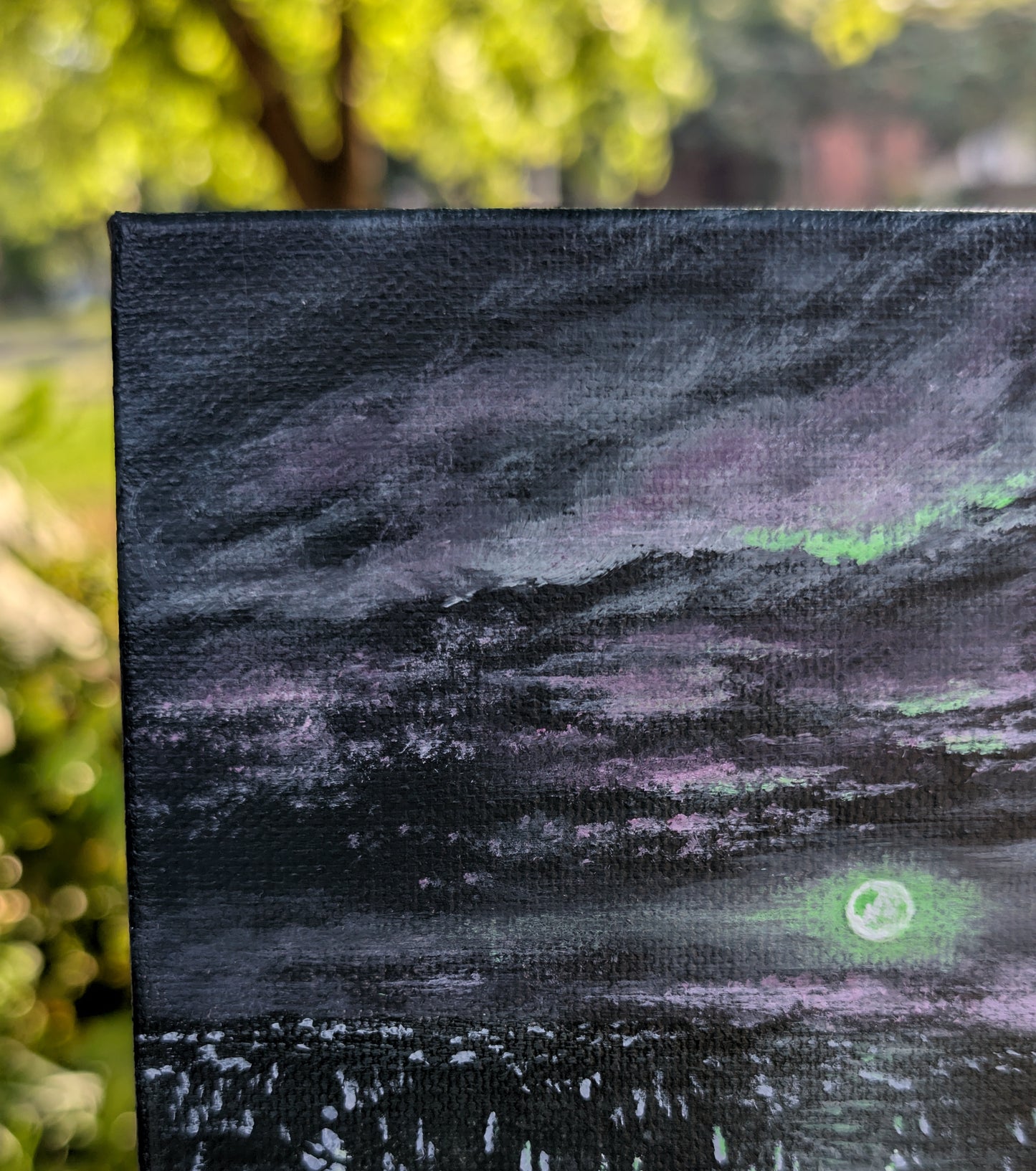 Midnight 6"x6" Painting