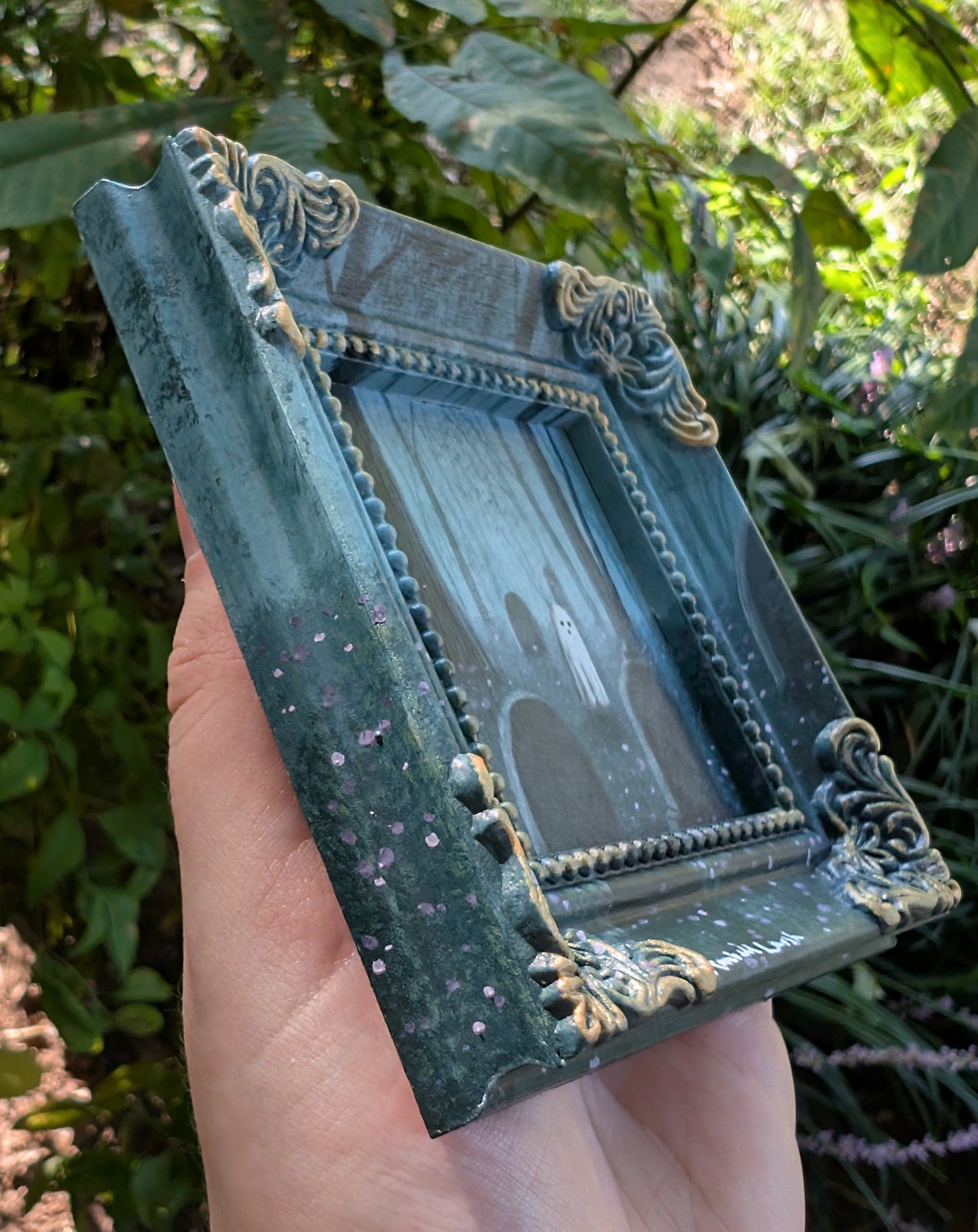 Walters Cemetery 4.5" Painting