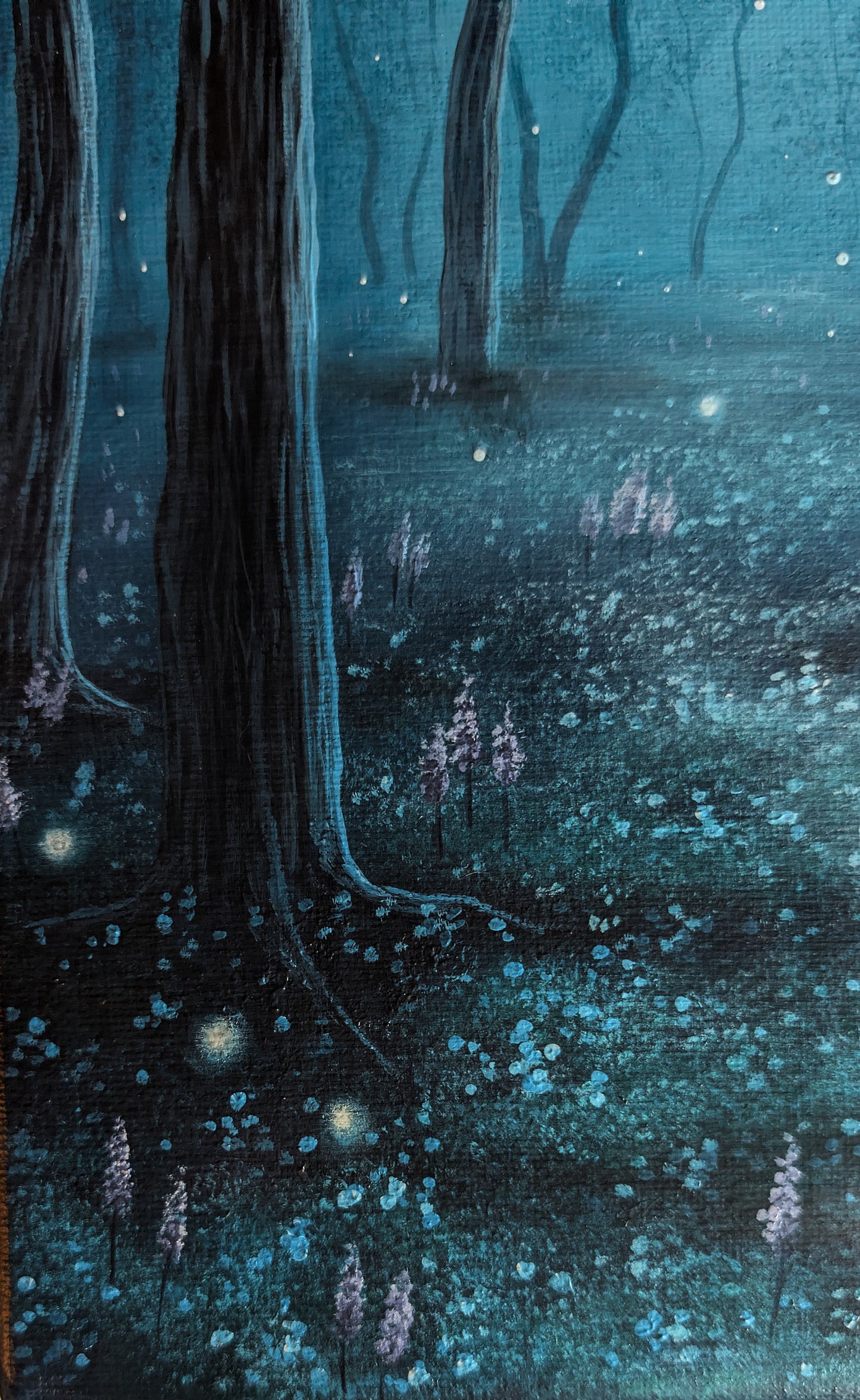 Spirits of the Forest 8"x10" Painting