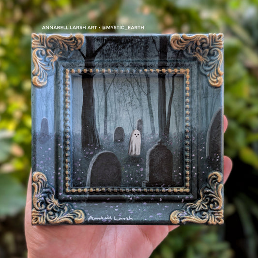 Walters Cemetery 4.5" Painting