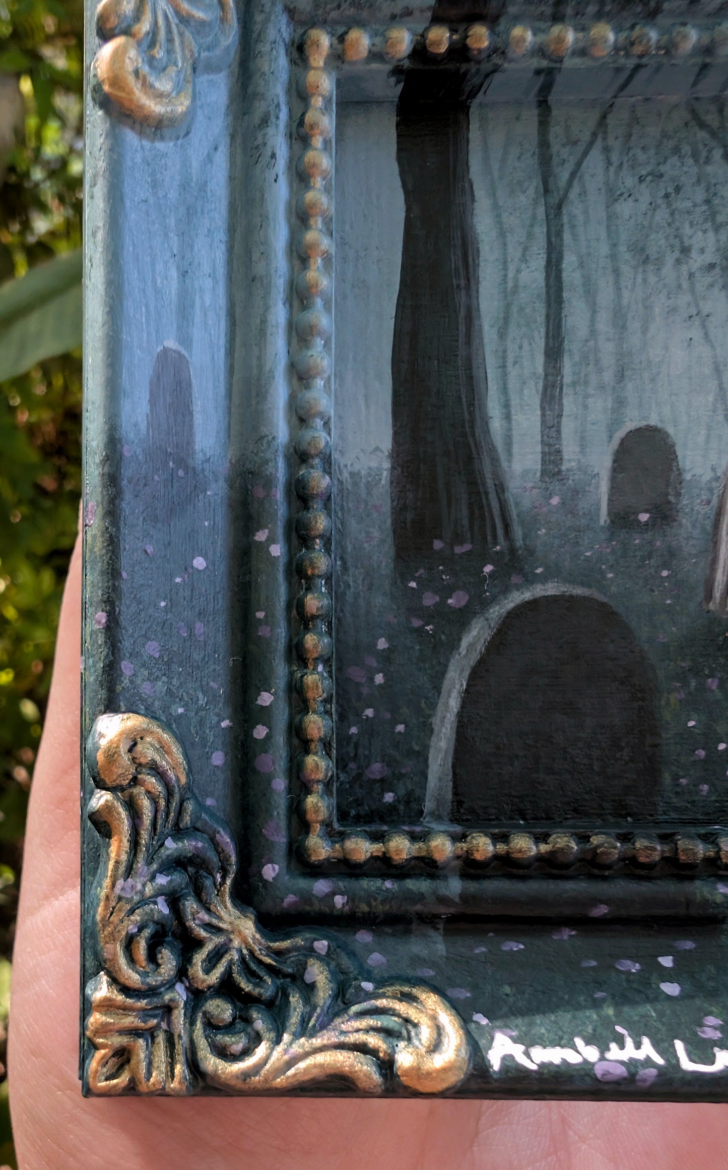 Walters Cemetery 4.5" Painting