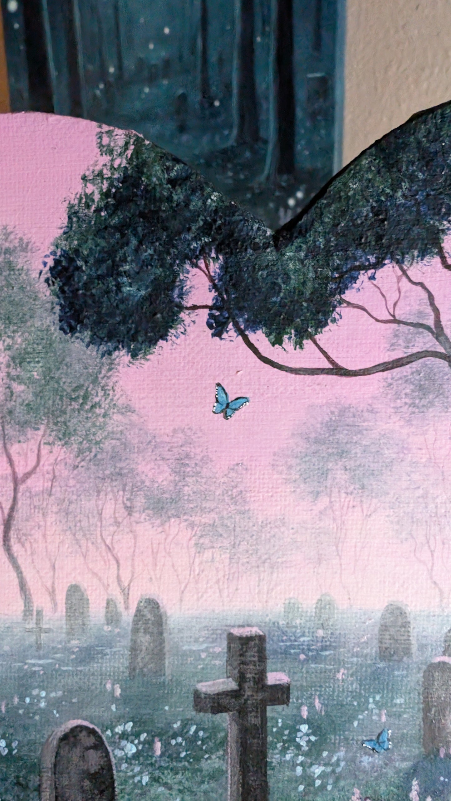 The Rosewoods 8" Painting