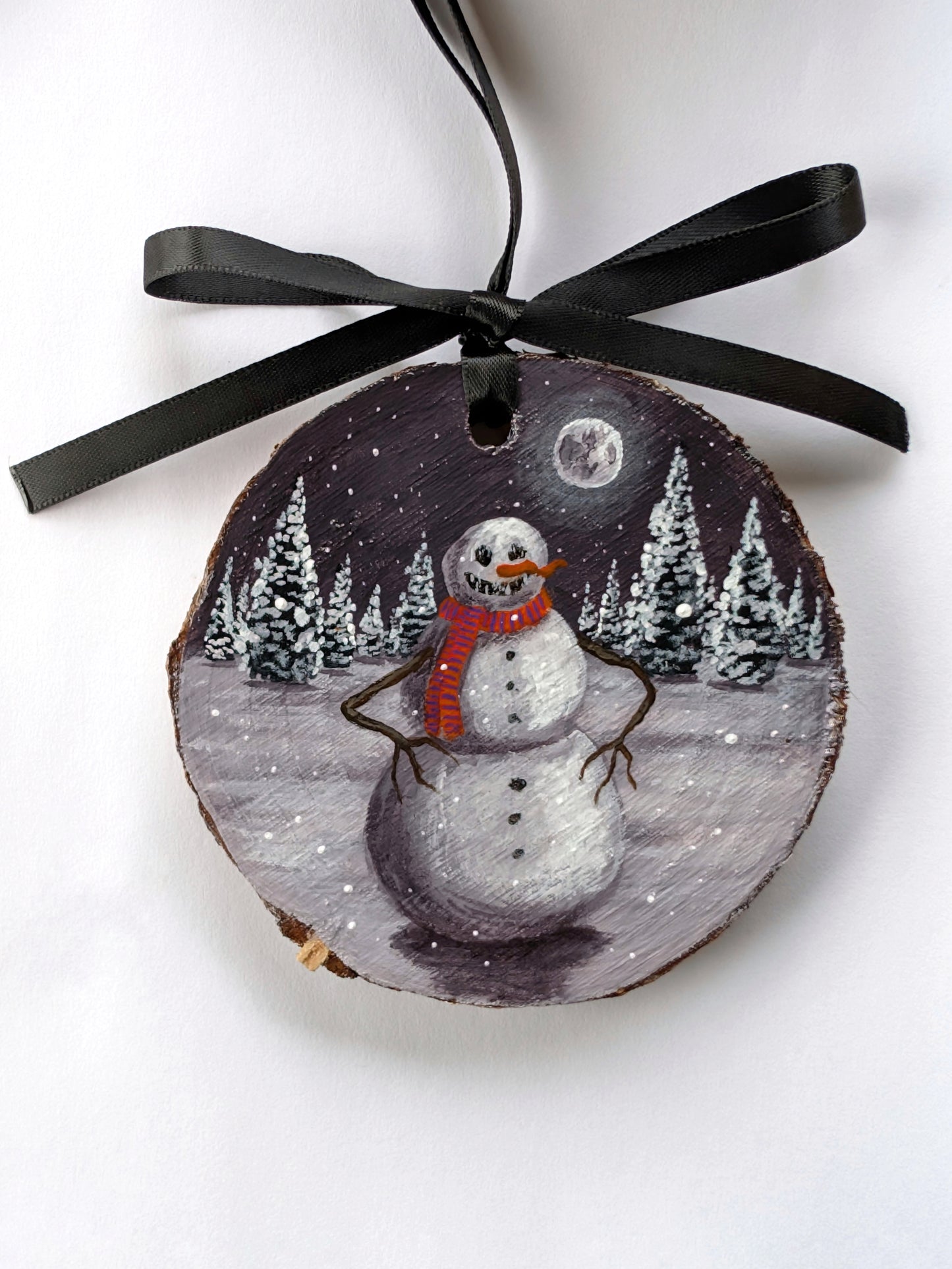 Goth Tree Ornament or Wall Art 5pc Set