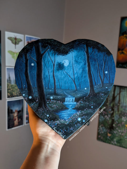 The Hidden Stream 8" Painting