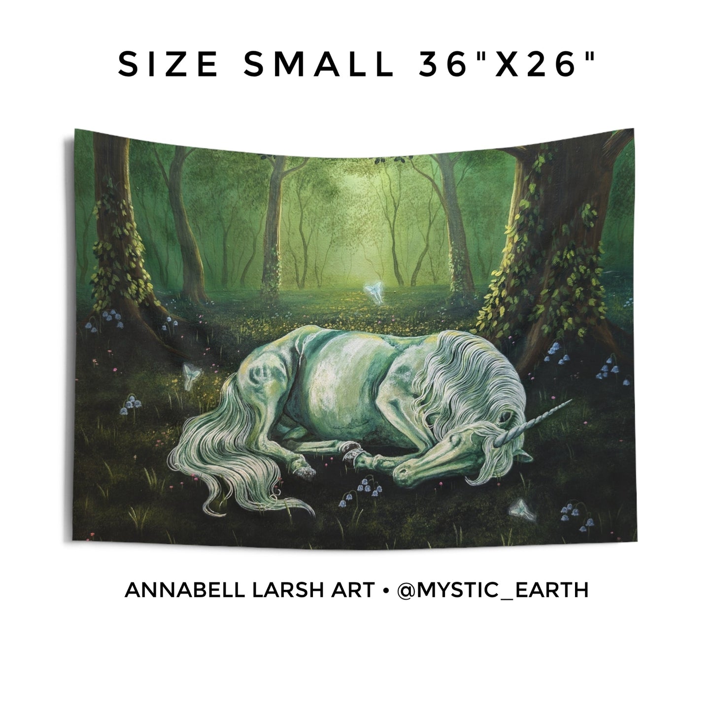 The Unicorns Slumber Tapestries