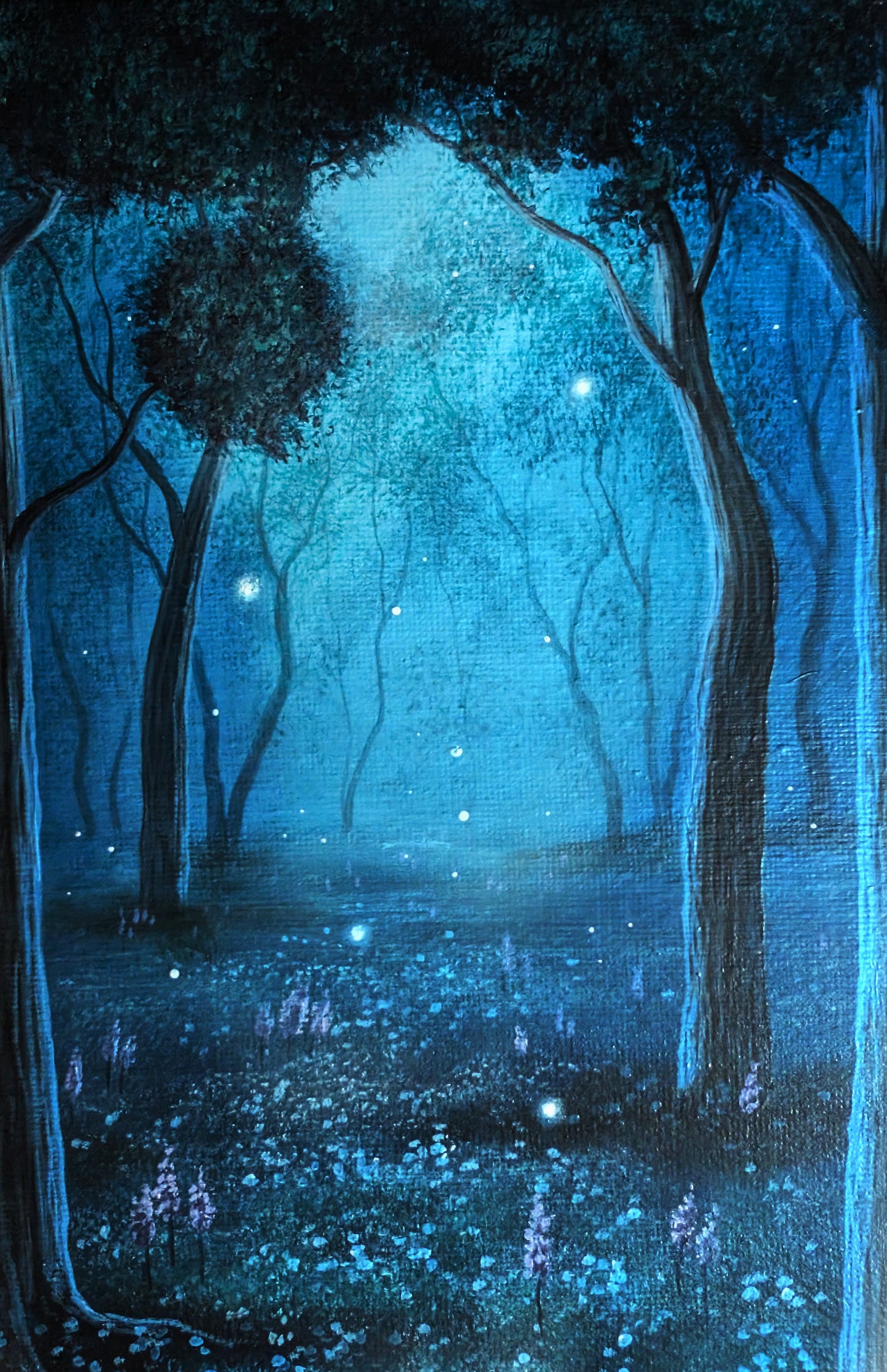 Spirits of the Forest 8"x10" Painting