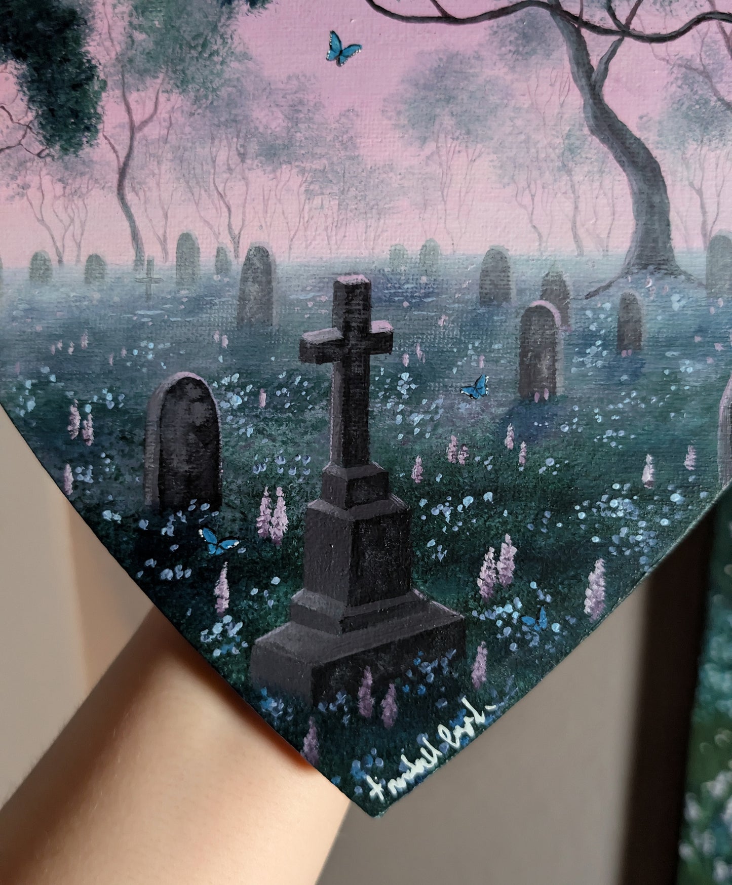 The Rosewoods 8" Painting