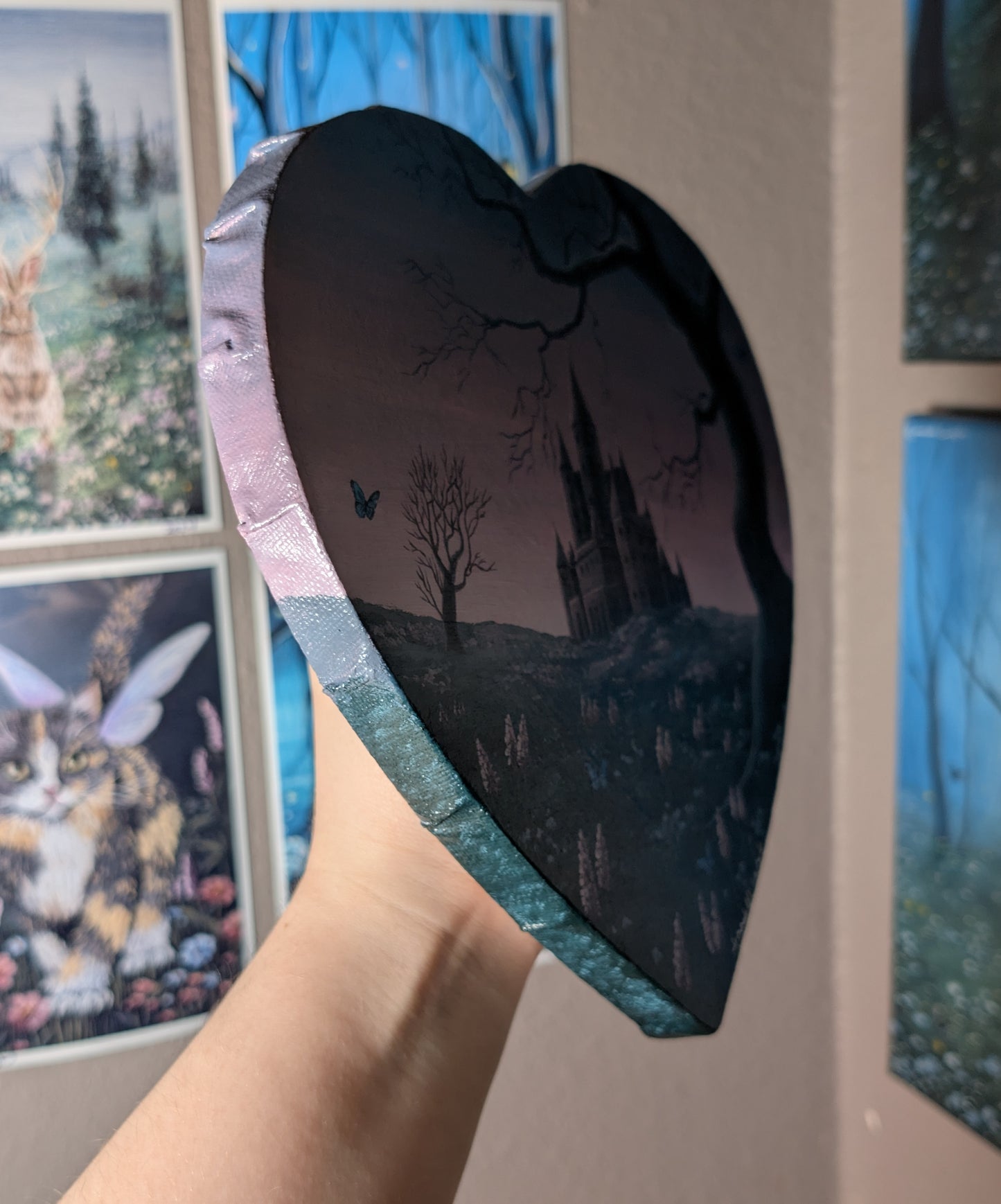 The Rosewood Castle 8" Painting