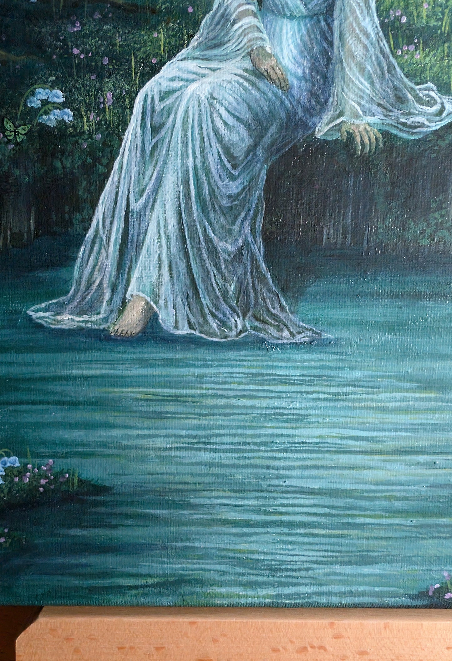 Virgo 11"x14" Painting