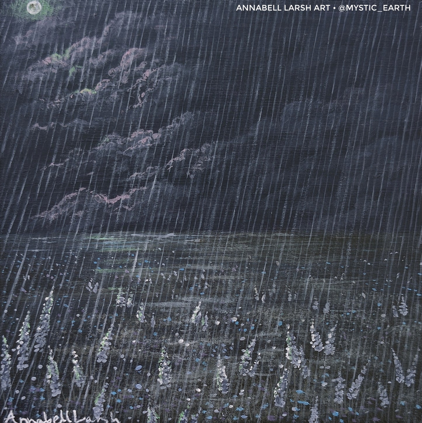 Rainy Night 5"x5" Prints