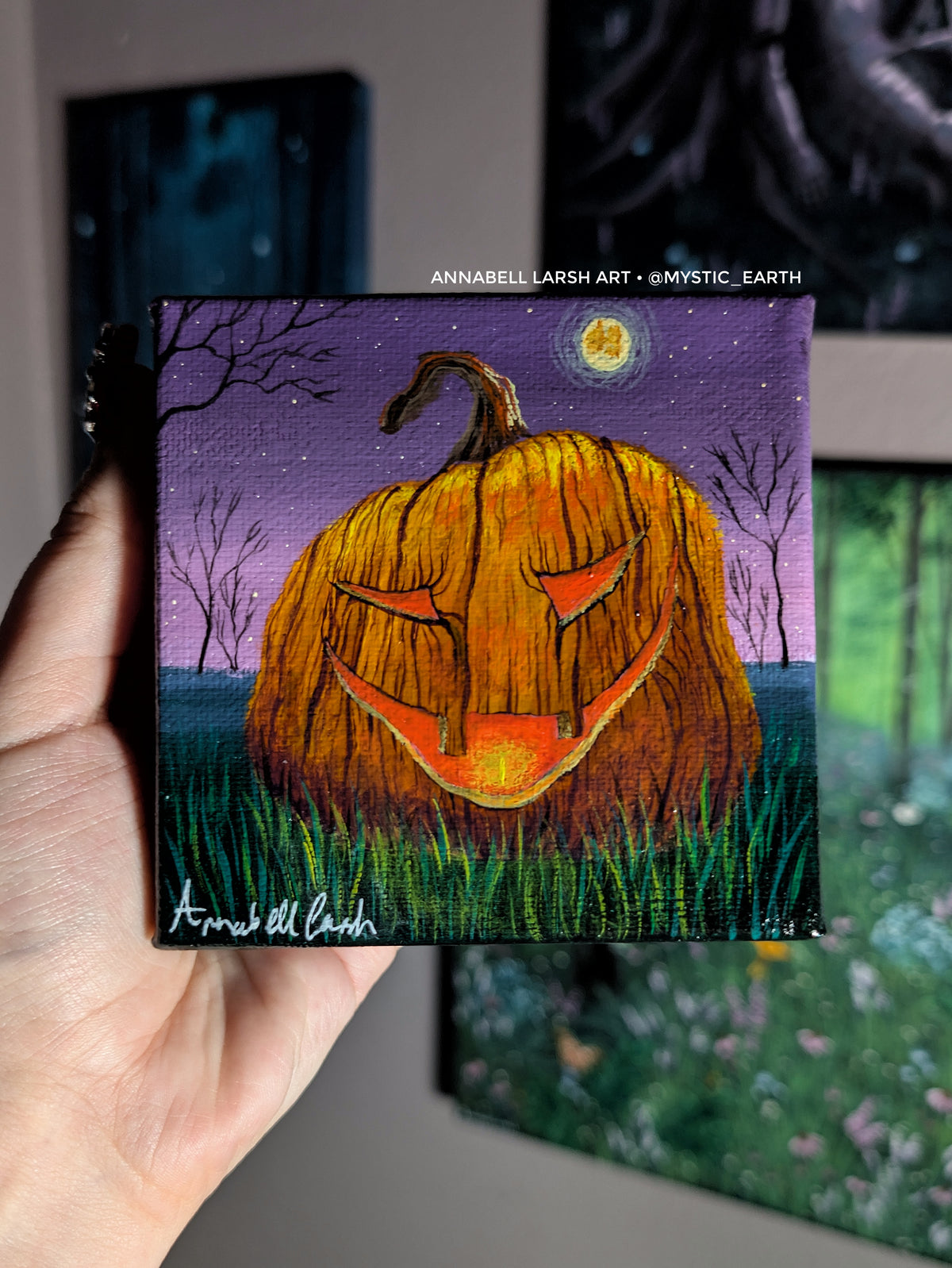 A Rotten Night 4" Painting 29/50