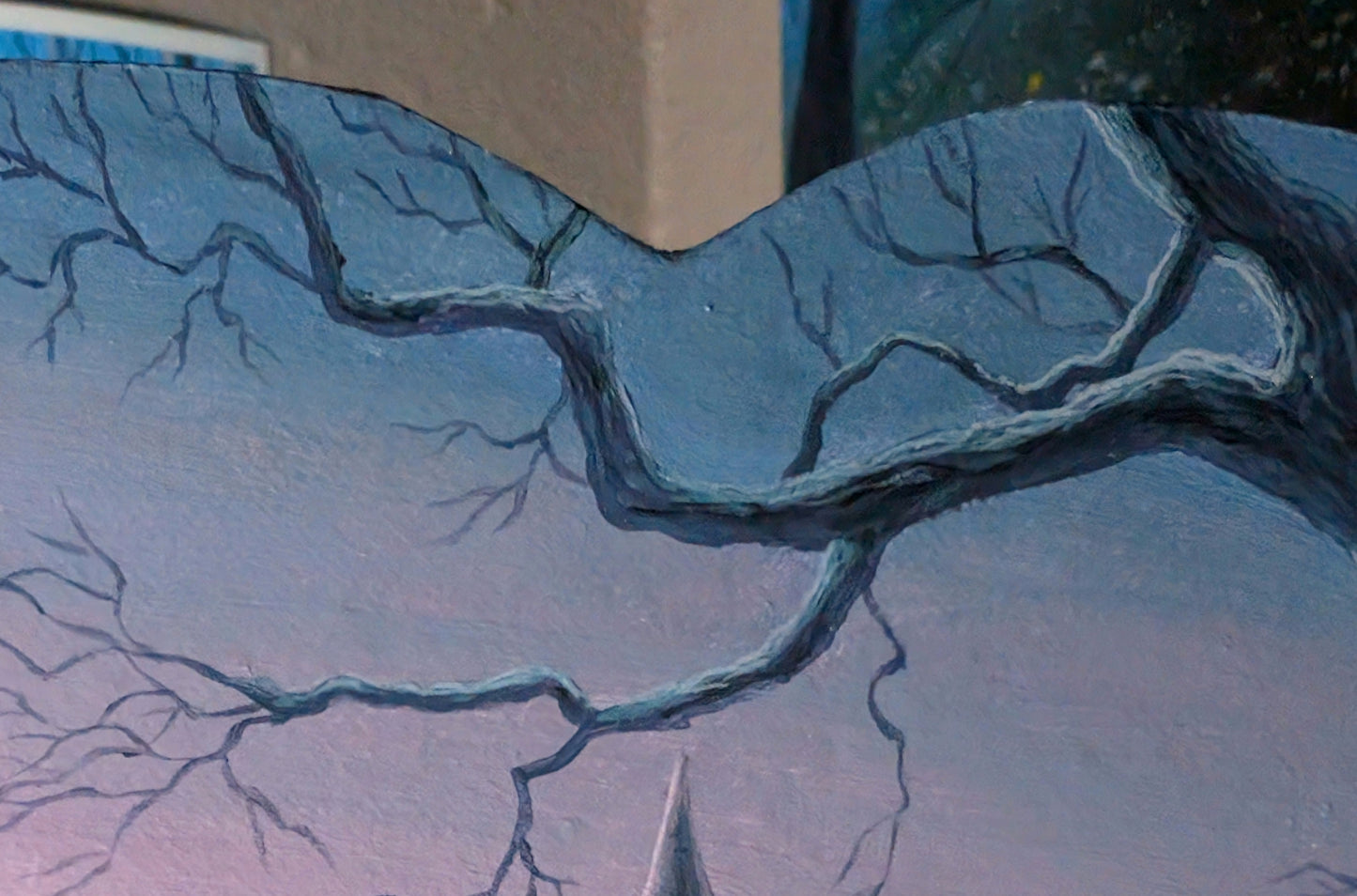 The Rosewood Castle 8" Painting