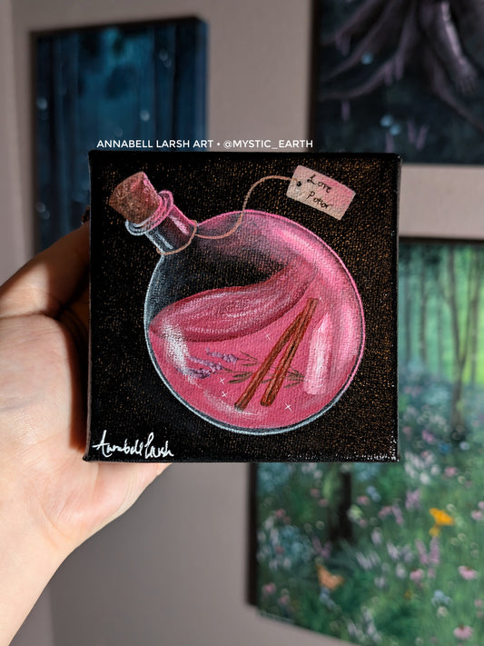 Love Potion 4" Painting 15/50