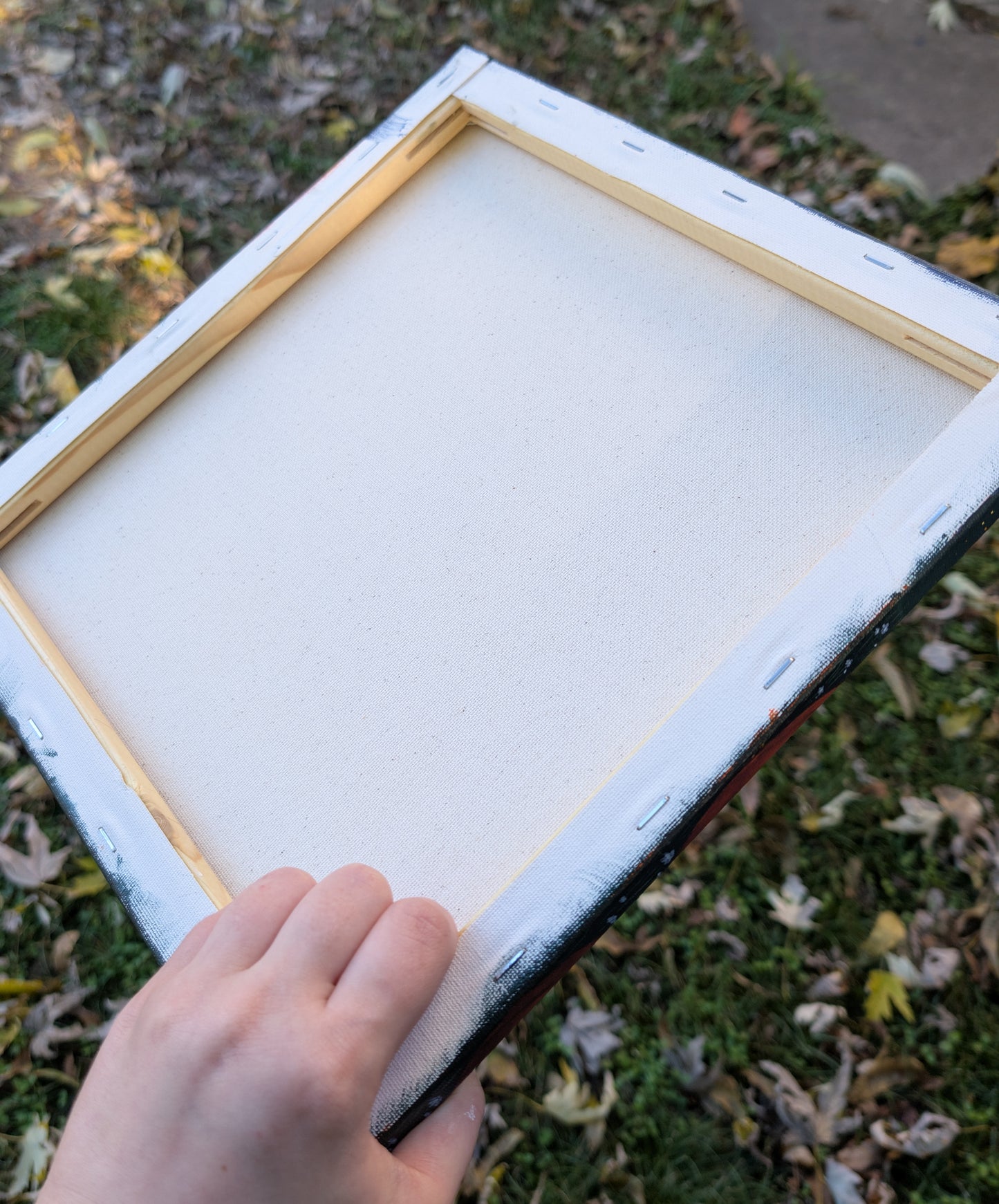 The Pumpkin Patch 12"x12" Painting